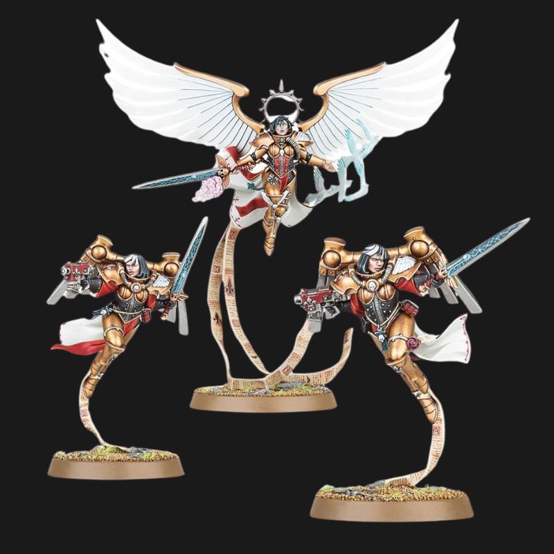 Celestine, the Living Saint – Iconic Warhammer 40K Adepta Sororitas Figure