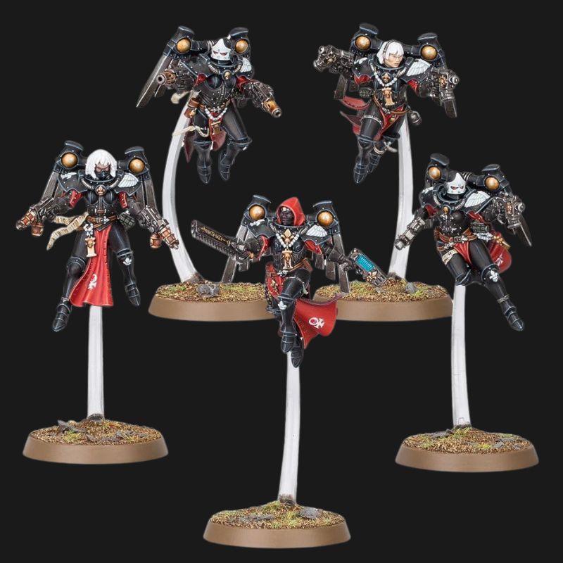 Adepta Sororitas Seraphim Squad – Elite Fast Attack Miniatures for Warhammer 40K