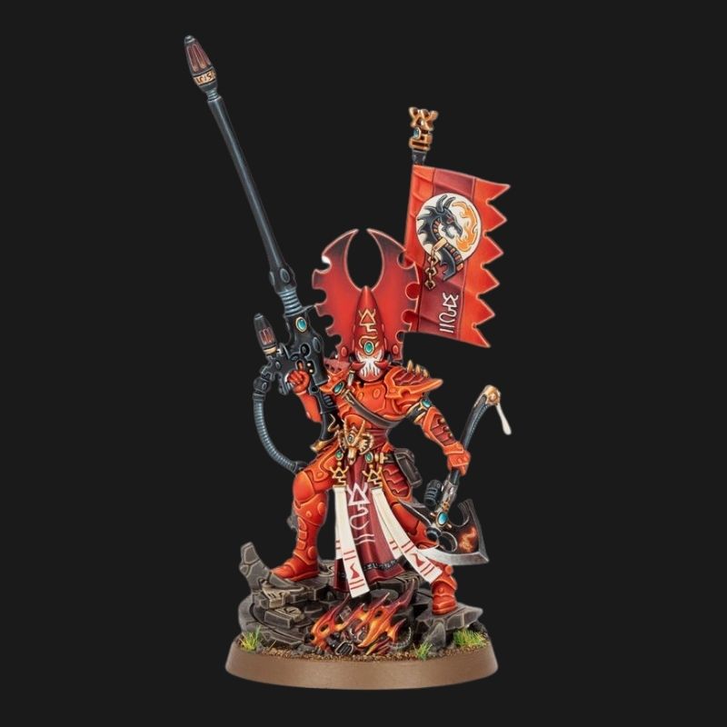 Aeldari: Phoenix Lord Fuegan - Warhammer 40K Miniature