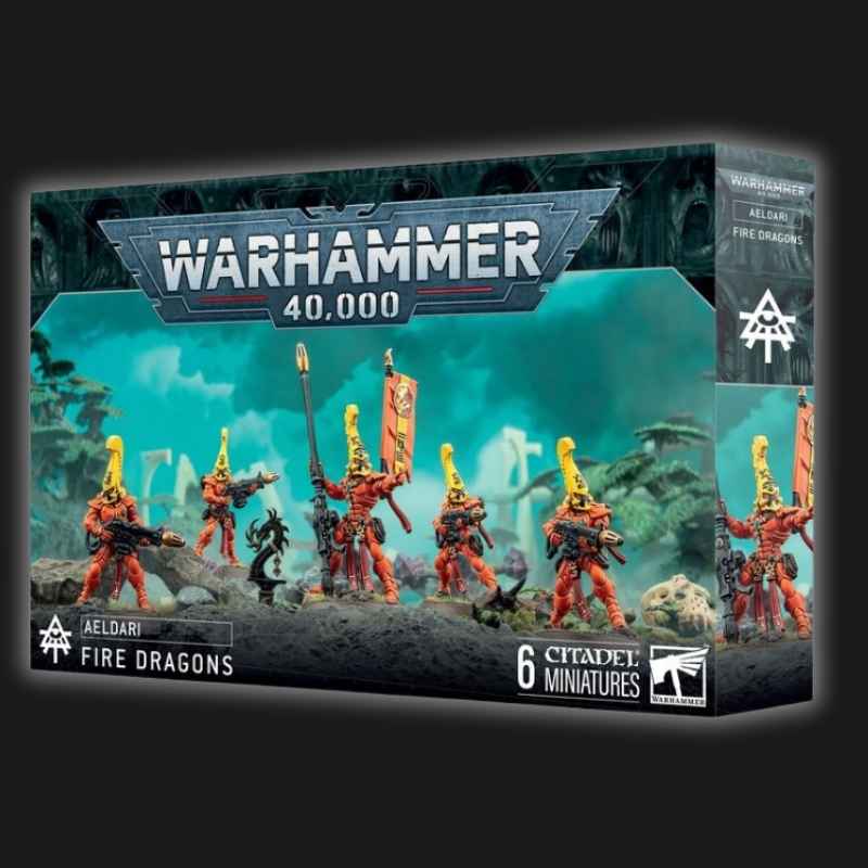 Aeldari Fire Dragons - Elite Warhammer 40K Miniatures