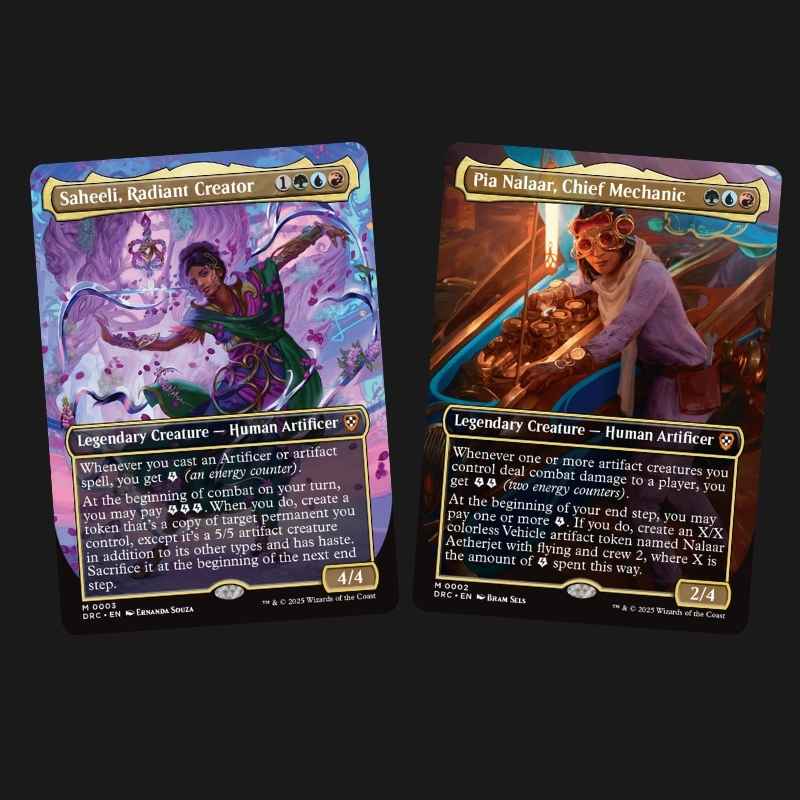 Aetherdrift: "Living Energy" Commander Deck