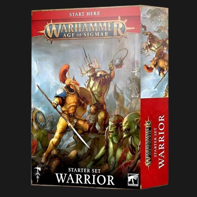 Age of Sigmar: Warrior Starter Set - Beginner's Fantasy Wargame (Reconditioned)