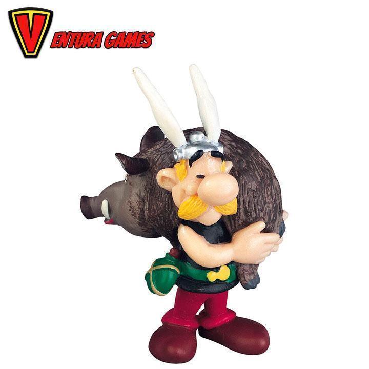 Asterix Figure Asterix holding a Boar 6 cm